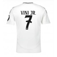 Camisa de time de futebol Real Madrid Vinicius Junior #7 Replicas 1º Equipamento 2024-25 Manga Curta